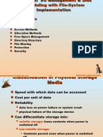 IO Management With Disk Scheduling