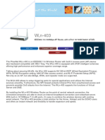 IEEE802.11n 300Mbps AP Router, With 4-Port 10/100M Switch (2T2R)