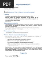 SEGURIDAD INFORMATICA Asignación 6 - Crear y Almacenar Contraseñas Fuertes COMPLETADA