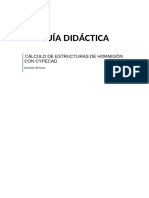 Guía Didactica Cálculo de Estructuras de Hormigón Con Cyoecad F220750aa 20-1