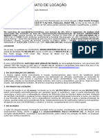 Contrato de Locação: Rua Iroshi Ienaga, 1170 Cond. Res. Florais Do Brasil H-4 Ap 001, Pajuçara, Natal-RN