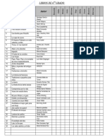 Inventario de Libros 5to 2023