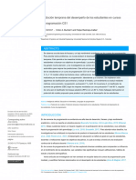 Predicción Temprana Del Desempeño de Estudiantes