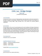 CIVIL 742 - 2021 Semester One - Course Outline