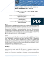 Consequencias Sociais, Psicologicas e Fisicas Na Saude Idoso Na Pandemia