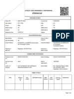 Employees' State Insurance Corporation E-Pehchan Card: Personal Details