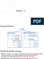 Parsing Methods - Compiler Design