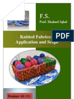 Knitted Fabric - Application and Scope