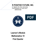 Math 10 - Q1