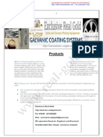 Galvanic Coating Spare Parts