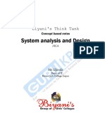 System Analysis and Design-Reference