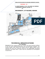 Nalanda University, at Rajgir, Bihar.: Technical Specifications