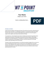 Point To Point - Sample CV