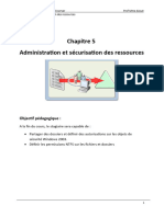 Chap 5 Gestion Et Partage de Fichiers