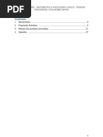 Ponto Dos Concursos - SENADO - Matemática e Raciocínio Lógico