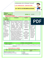 Ses-Lunes-Com-Leemos Un Texto de Recomendaciones