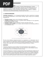 OIM351 INDUSTRIAL MANAGEMENT Unit 1