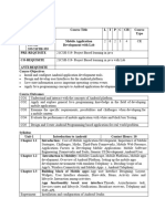 MAD 2024 With Lab - 21CSH 355 and 21ITH 355 - Updated - Syllabus