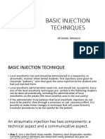 Basic Anesthitics Techniques