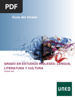 Grado en Estudios Ingleses Lengua, Literatura y Cultura 6402 - 2025