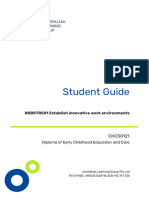 Student Guide Bsbstr501 Chc50121 Cycle A v2.0 2021