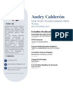 CV Andry Calderón