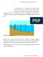 Offshore Platforms, Also Referred To As Oil Platforms, Are Huge Structures