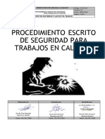 PC-SST-04 Procedimiento Escrito para Trabajos Caliente