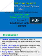 3 - Equilibrium in Goods Market