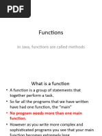 Session 8 Functions