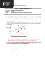 Casos de Modelo Oferta Agregada - Demanda Agregada Con Solucionario 2023-2