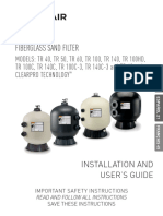 Triton II Fiberglass Sand Filter Owner S Manual Compressed