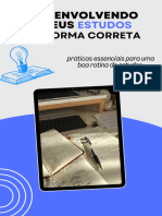 Ebook Desenvolvendo Seus Estudos de Forma Correta