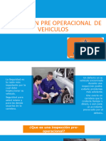 Inspección Pre Operacional de Vehiculos