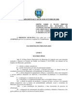 Lei Do Plano Diretor Do Município de Anapolis