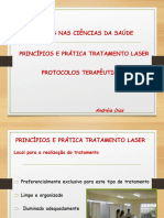 Aula Alterada Dia 30 - Laser Prã Ncipios e Prã¡ticas de Tratamento 2019 - AndrÃ©ia Dias