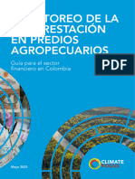 Guia para El Sector Financiero - Monitoreo de La Deforestación en Predios Agropecuarios