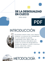 Análisis de La Desigualdad en Cuzco