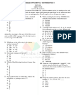 2024 Super Mock Mathematics 1