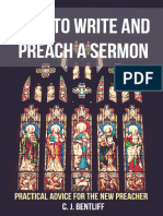 How To Write and Preach A Sermon Practical Advice For The New Preacher (Christopher Bentliff Rebecca Bentliff) (Z-Library)