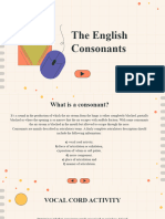 Consonants