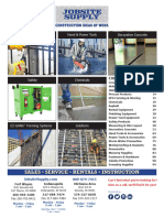 Jobsite Catalog