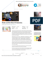Blender and After Effects VFX Masterclass - Premium Courses Online