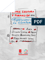 Libro Entre Lectura y Formación