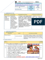 Investigamos Sobre La Elaboración de Un Proyecto de Ciencia y Tecnología