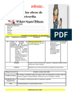 5º Grado Dia 2 E.R. Conocemos Las Obras de La Misericordia