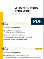 System Integration Approaches - InfoManagement