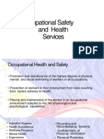 BOSH Occupational Safety and Health