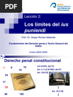 Lección 2-Límites Del Ius Puniendi 2023