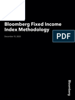 Bloomberg Index Publications Fixed Income Index Methodology